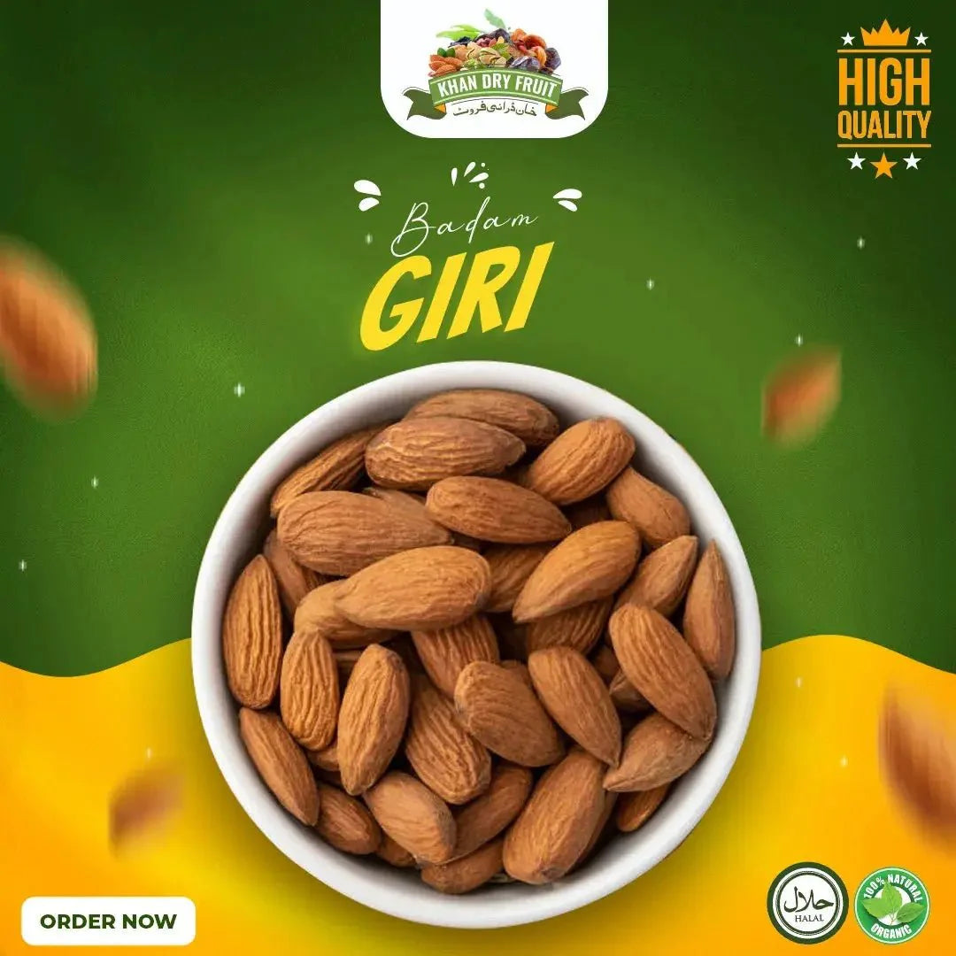 Buy Quality Australian Almonds Online (1Kg Pack) Badam Giri Premium Quality