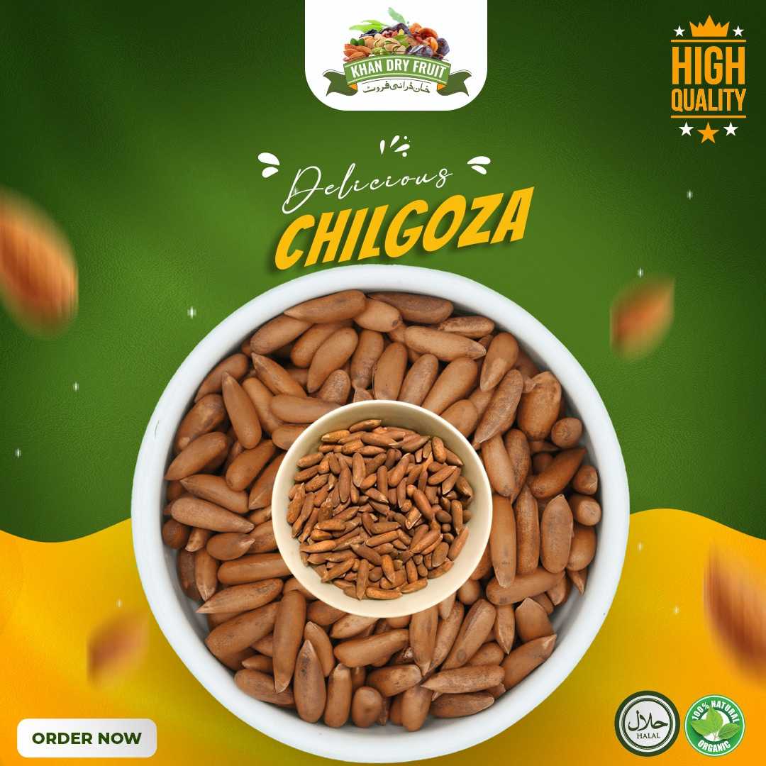 Chilgoza pine nuts 250gm Packs I Export Quality
