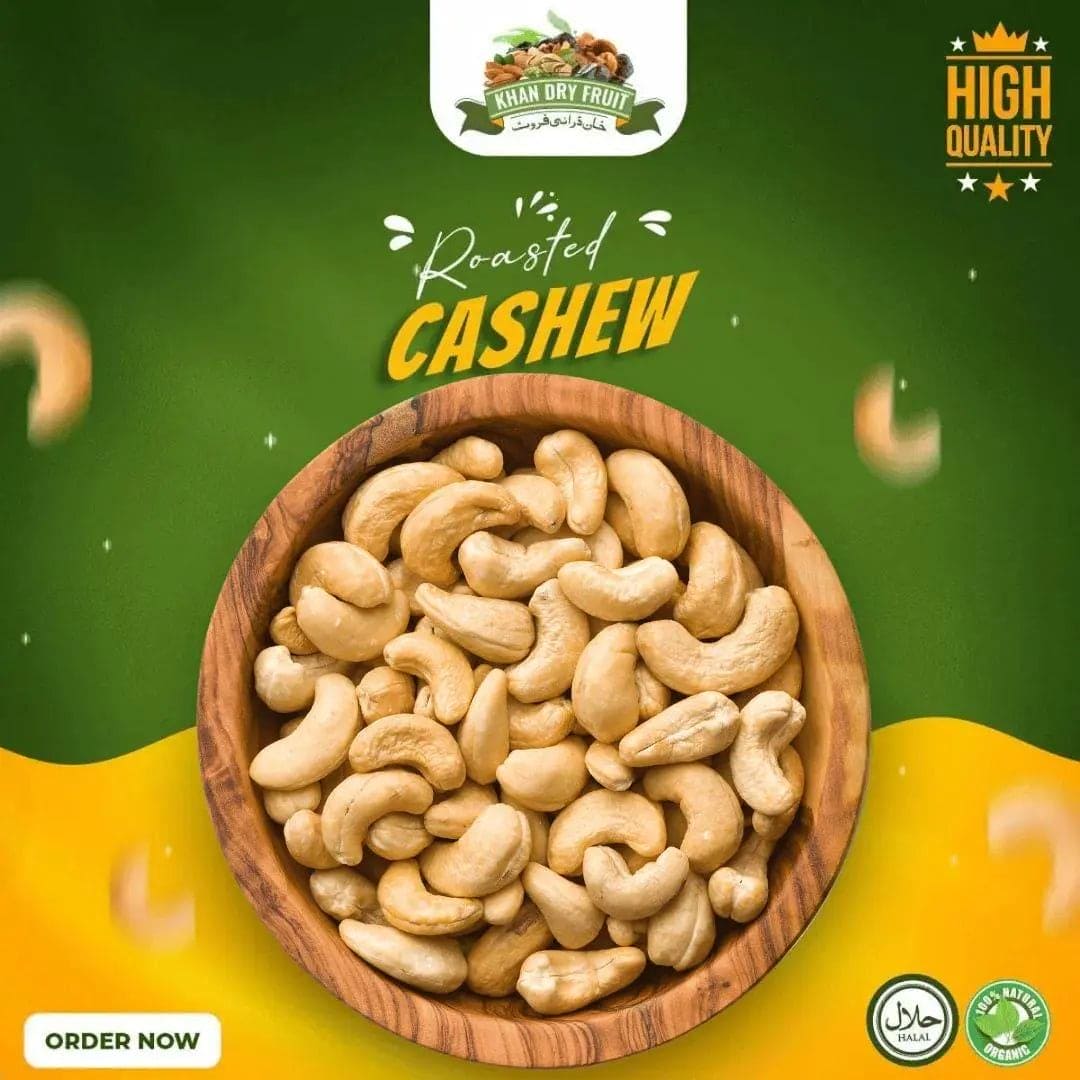Salted Cashews Kaju 250gm Pack
