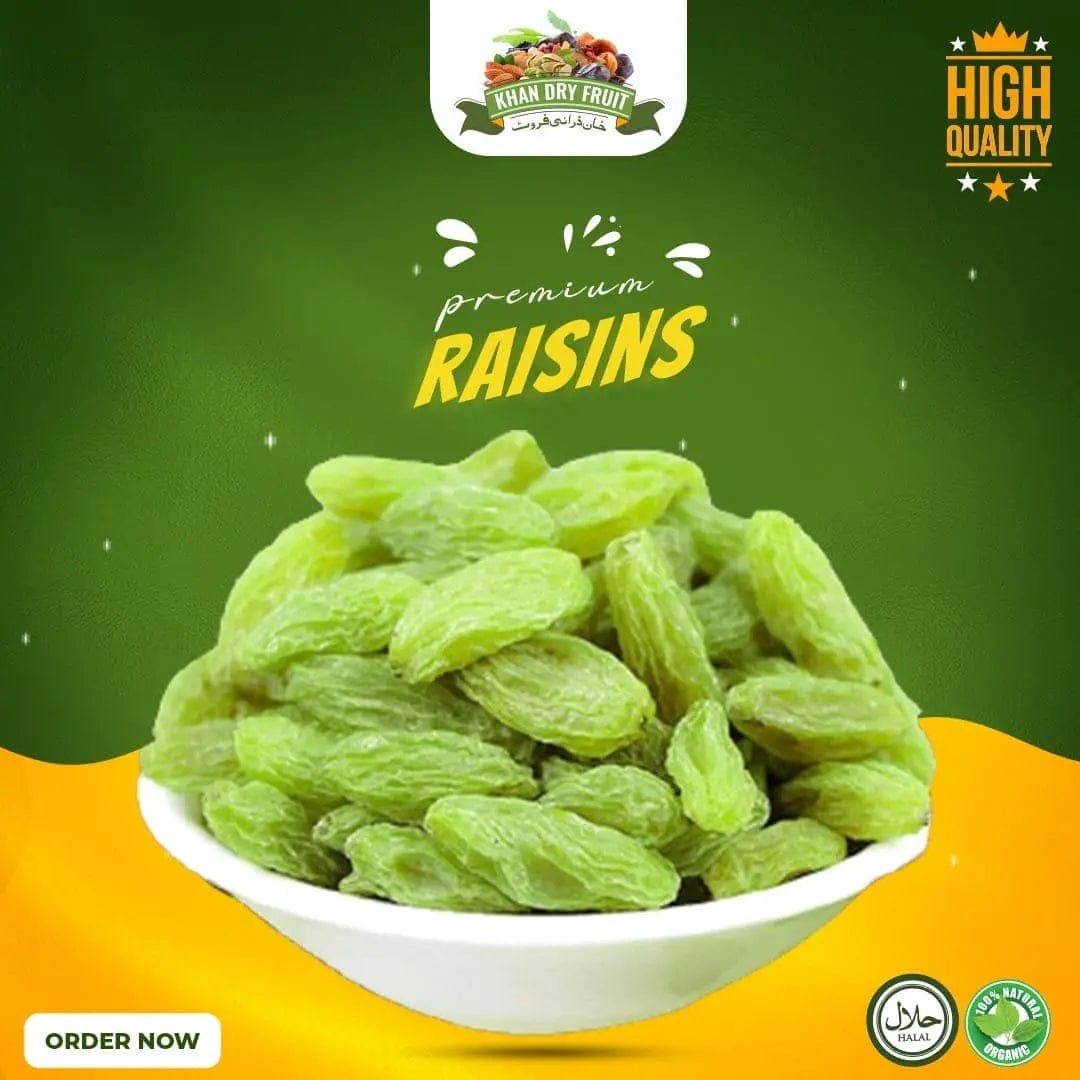 Desi Kishmish Price in Pakistan | Green Raisins 250g Online