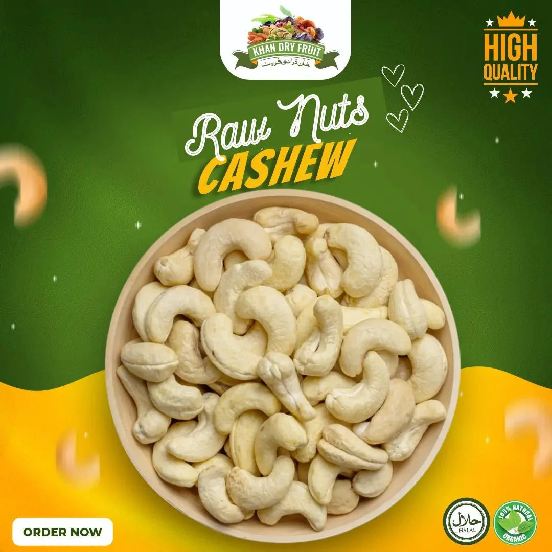 Buy Fresh, High-Quality Raw Cashews Online 250gm Pack,