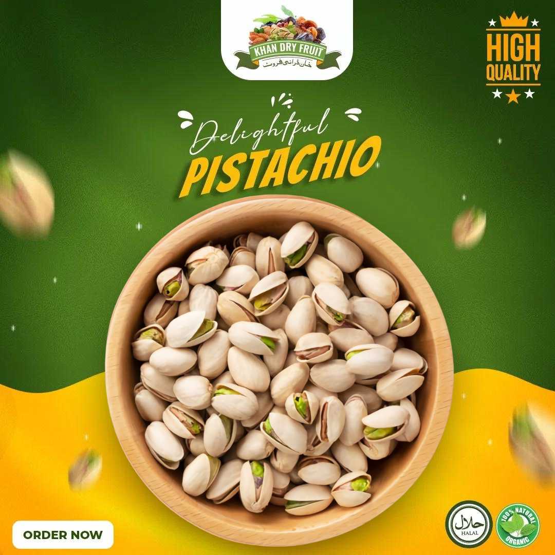 Salted Iranian Pistachios 1kg Pack Premium Quality