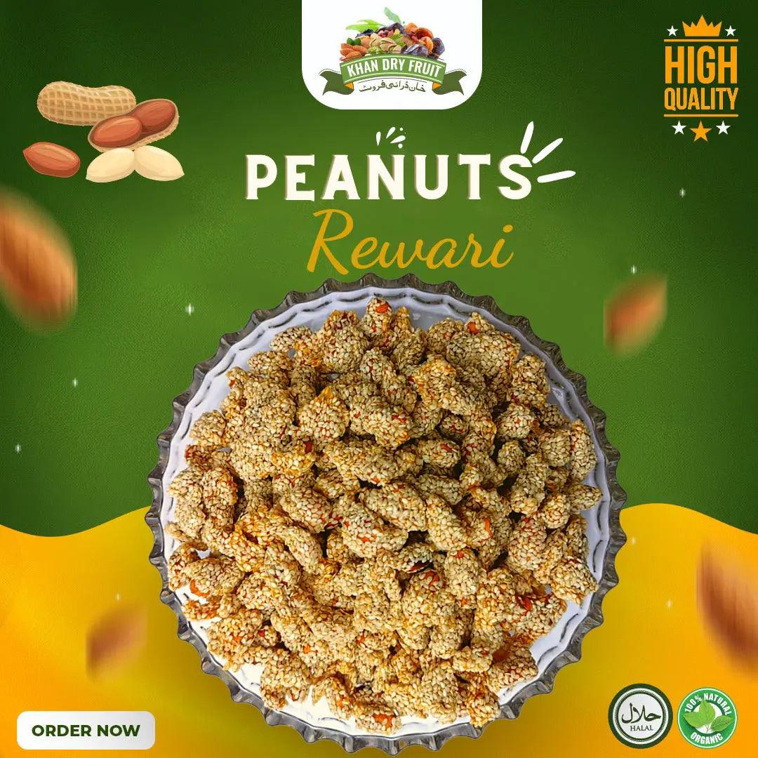 Sweet and Crunchy Peanuts Rewari - A Tasty Snack 1kg Packs