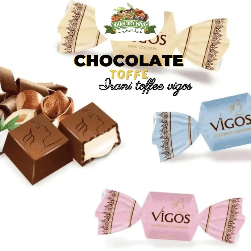 Irani toffee vigos Chocolate (250gm Pack)