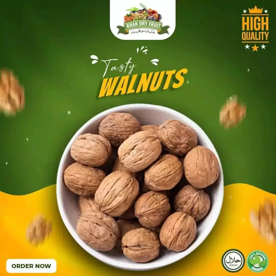American, Kaghzi Akhroot, 1kg Pack Soft Shell Walnuts