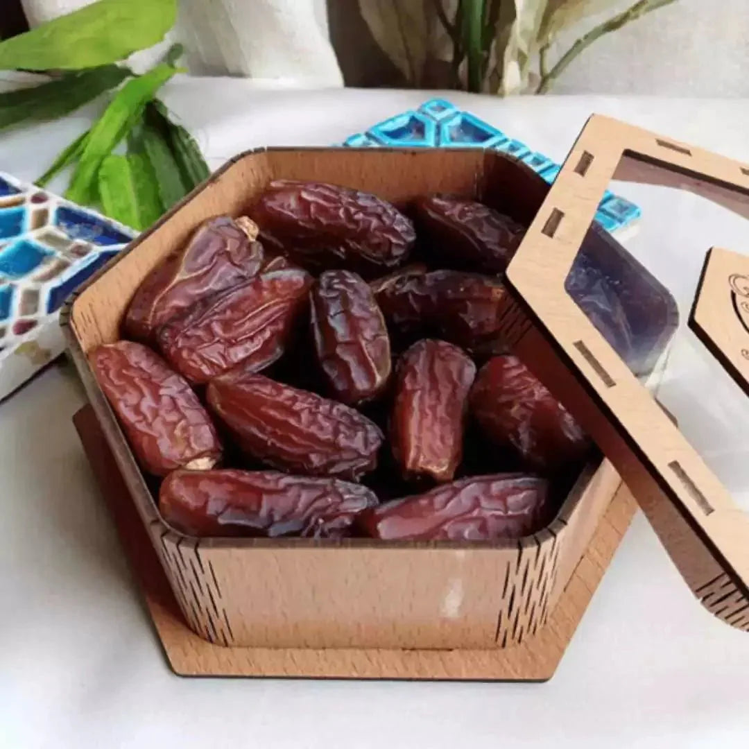 The Perfect Gift: Mabroom Dates in a 1kg Wooden Gift Box