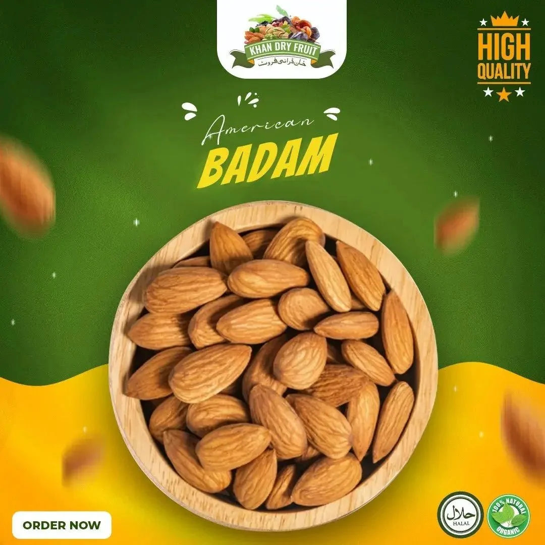 Premium Quality Almonds  500gm Pack