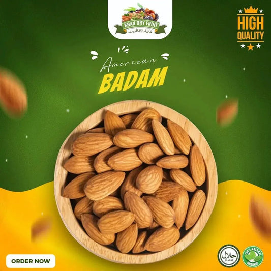 Buy 1kg Pack of Premium american Almonds (Badam Giri) Nuts