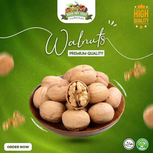 Premium Kaghzi Akhroot Walnuts ( 1kg Pack ) with Soft Shell from China