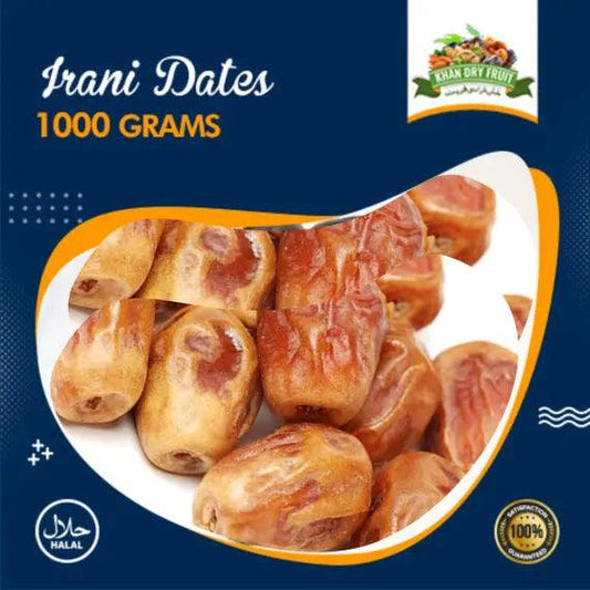 Dry Zahidi Dates (Khajoor) from Iran -( 1kg Pack )