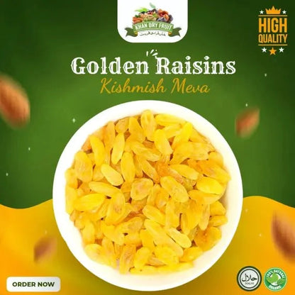 Kishmish Sundar Khani  1KG Pack  Golden Raisins
