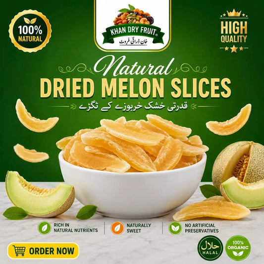 Natural Dried Melon Slices 250g