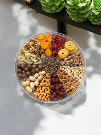 Dry Fruit Gift Boxe with 13-Portion Plastic Mirrors gift ideas