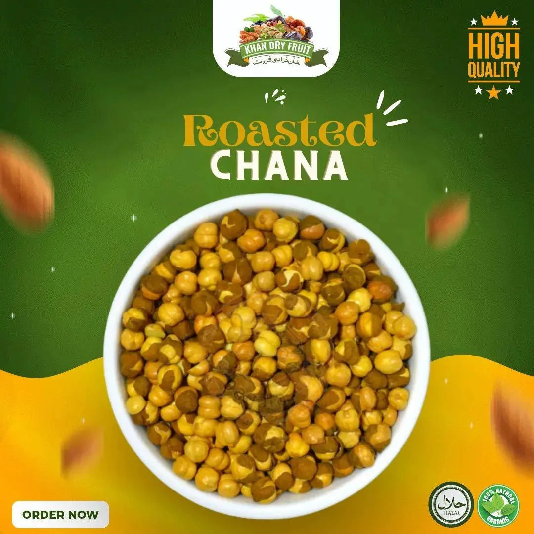 Roasted-chana 500gm Pack Chickpeas Kala Channa