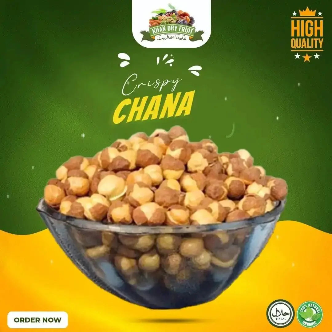 Roasted-chana 500gm Pack Chickpeas Kala Channa