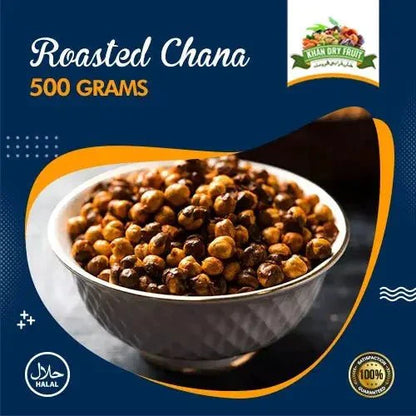 Roasted-chana 500gm Pack Chickpeas Kala Channa