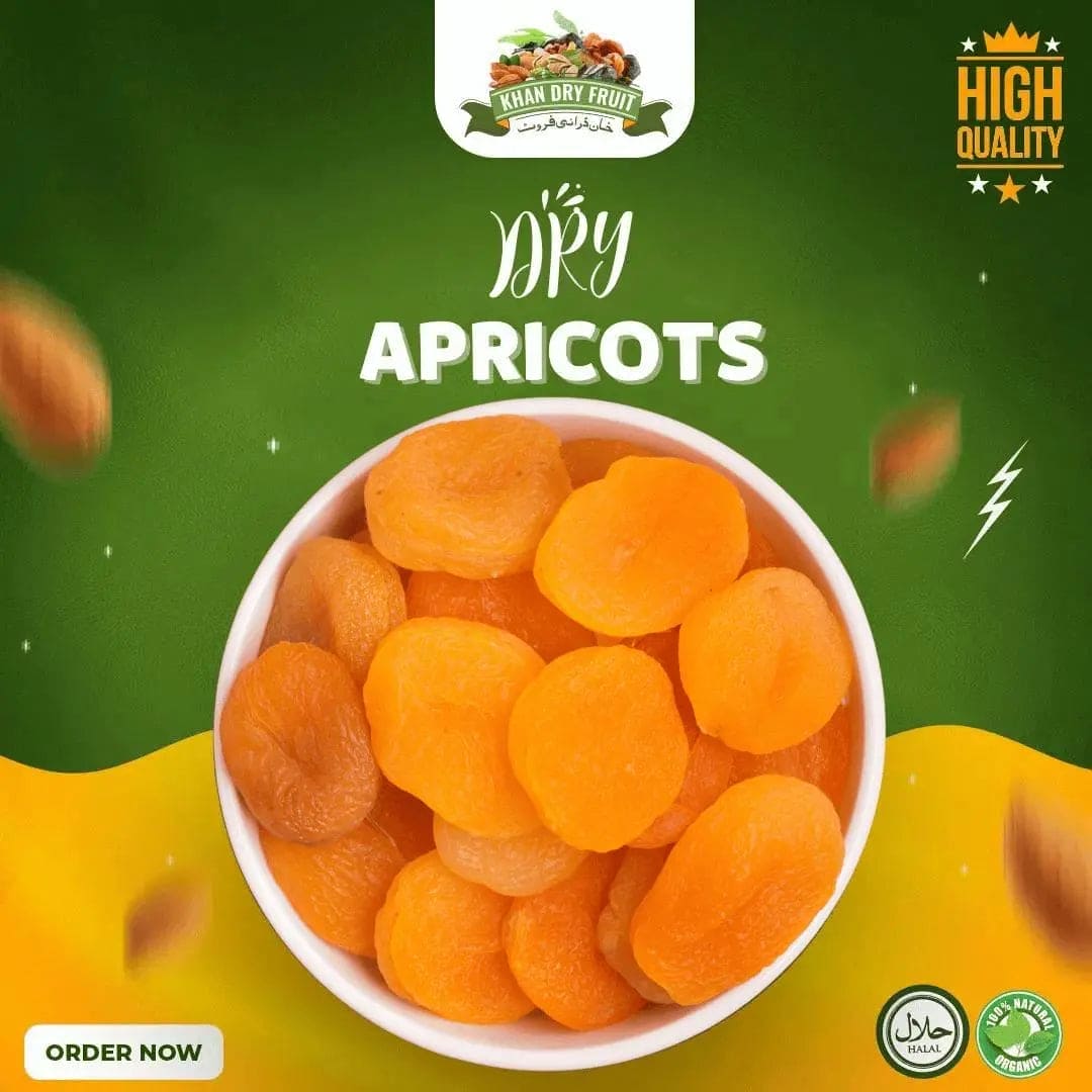 Turkish Apricot Khubani-250gm Packs