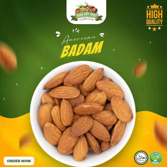 Premium Quality American Almonds (250gm Pack)