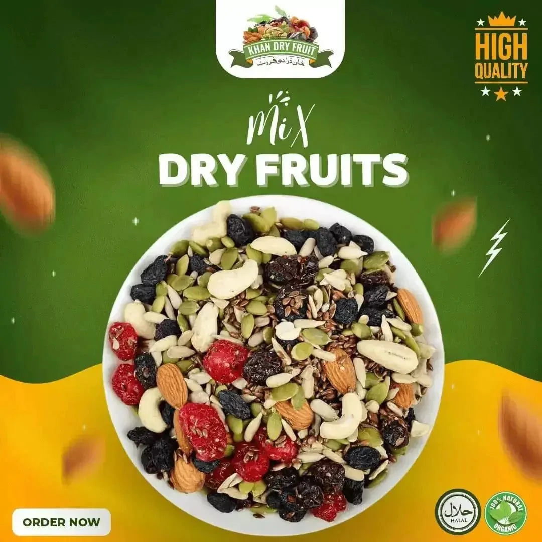 High Quality Mixed Dry Fruits 250gm For Health Diet Plan