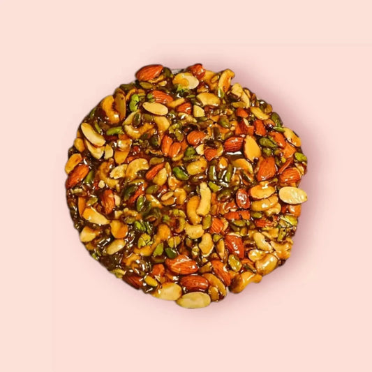 Buy Mixed Dry Fruit Nuts & Seeds Chikki 250gm – Healthy Snack