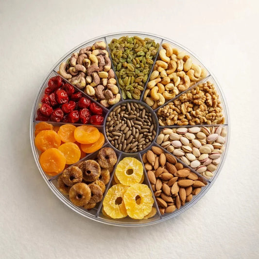 Buy Premium 11-Section Dry Fruits Gift Box – Luxury Pack