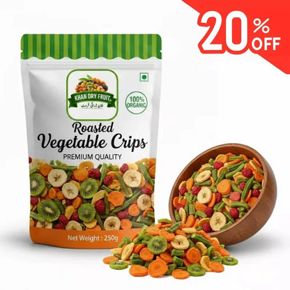Freeze Dried Vegetables 250gm Pack