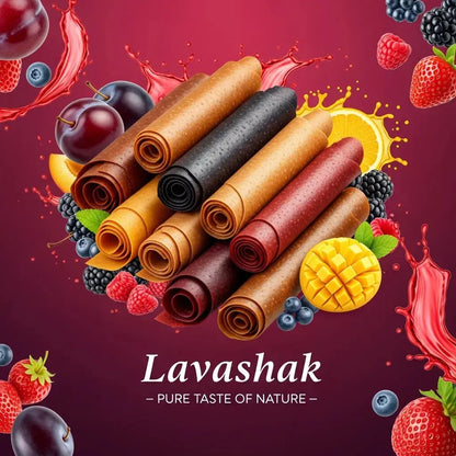 Lavashak Fruit Rolls Pack – Sweet & Tangy Natural Snack
