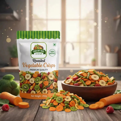 Freeze Dried Vegetables 250gm Pack