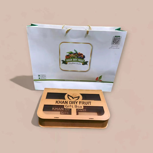 Empty Dry Fruit Gift box 4 Portion Customizes options