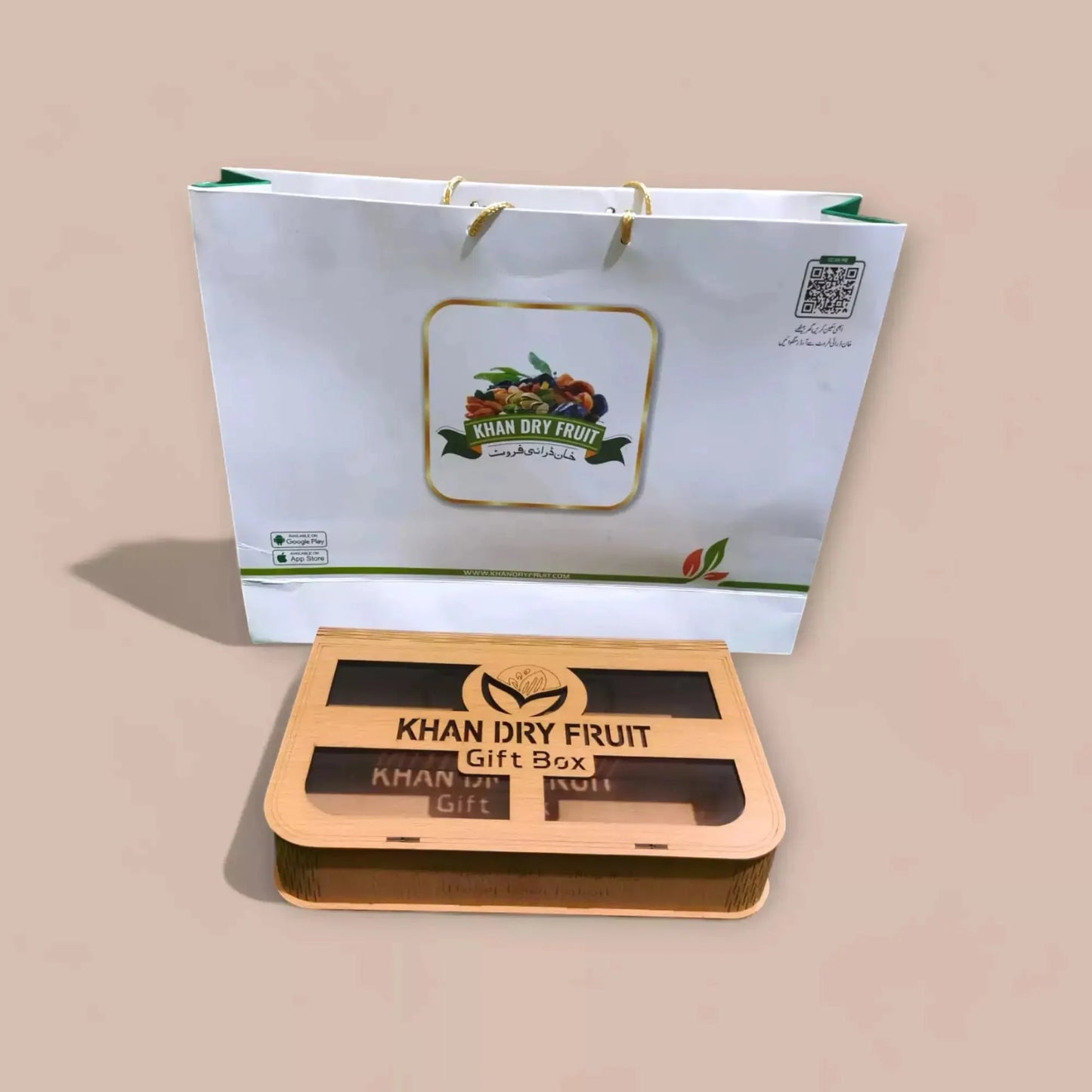 Empty Dry Fruit Gift box 4 Portion Customizes options